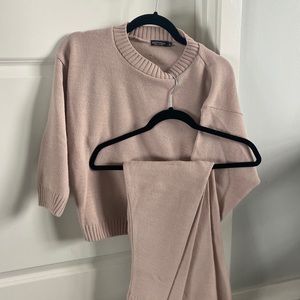 Nasty Gal Matching Set- light pink